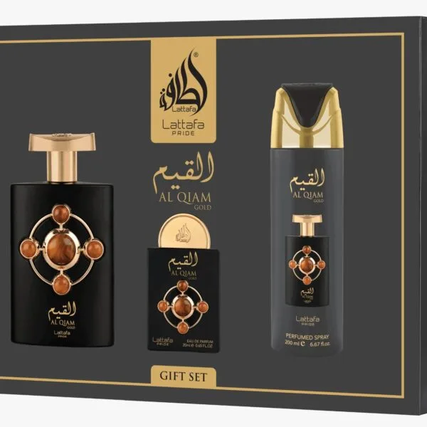 Al Qiam gold lattafa pride Gift set