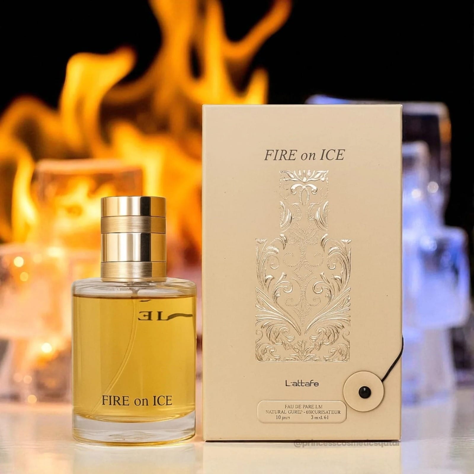 Lattafa Fire on Ice
